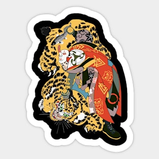 Tiger King Sticker